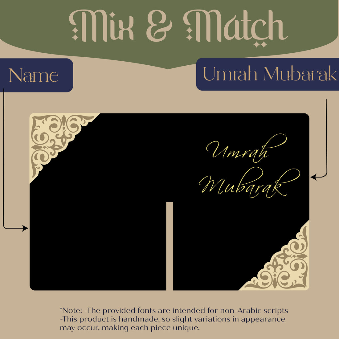 Umrah Mubarak Geschenk Koran Halter