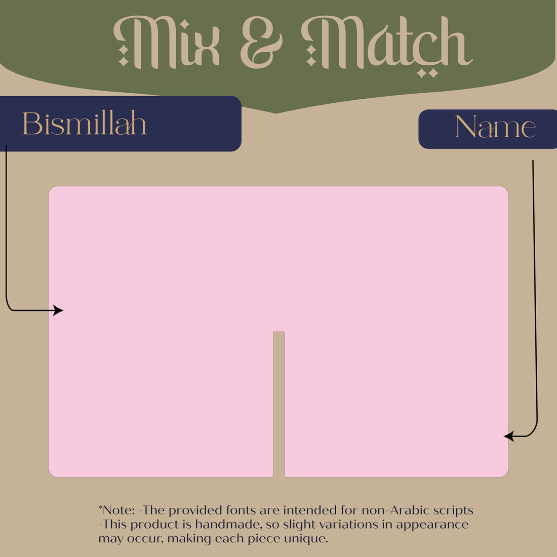 Personalisierter Koranhalter in Rosa – Ein aufmerksames Geschenk für jedes islamische Ereignis | Ramadan, Eid, Umrah, Hadsch, muslimisches Hochzeitsgeschenk