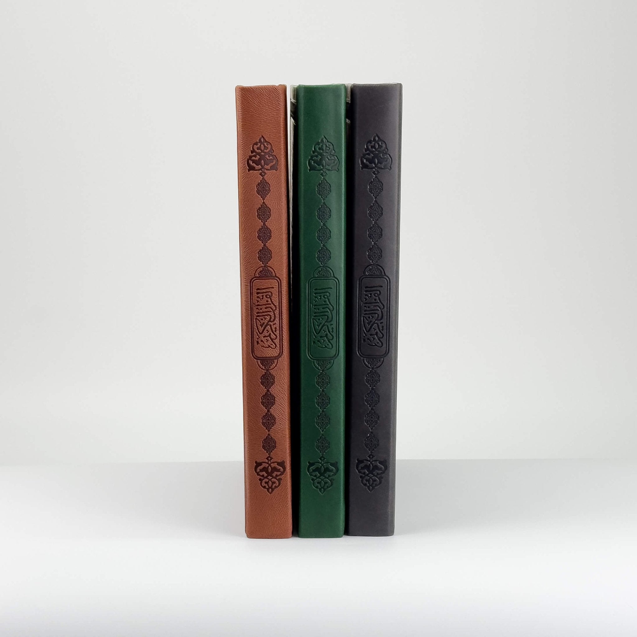 Al - Qur’an Al - Karim Brown – Arabic Only | Soft Leather Feel Cover - The Art of Deen