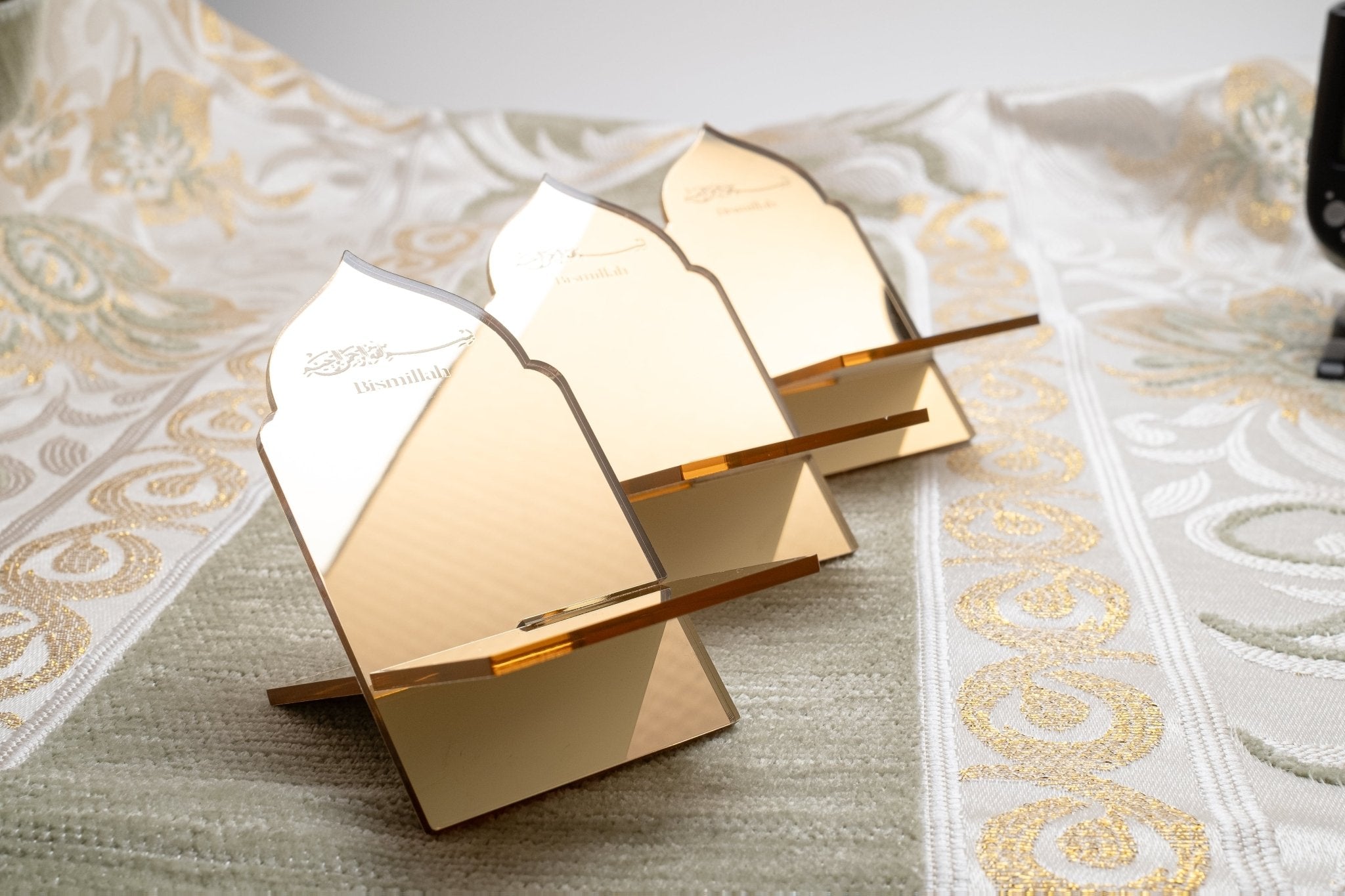 Bismillah Acrylic Date Holder – Minimal Islamic Table Accent for Ramadan & Eid - The Art of Deen