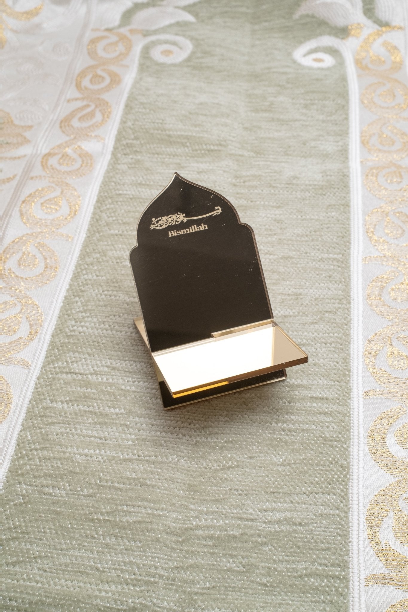 Bismillah Acrylic Date Holder – Minimal Islamic Table Accent for Ramadan & Eid - The Art of Deen