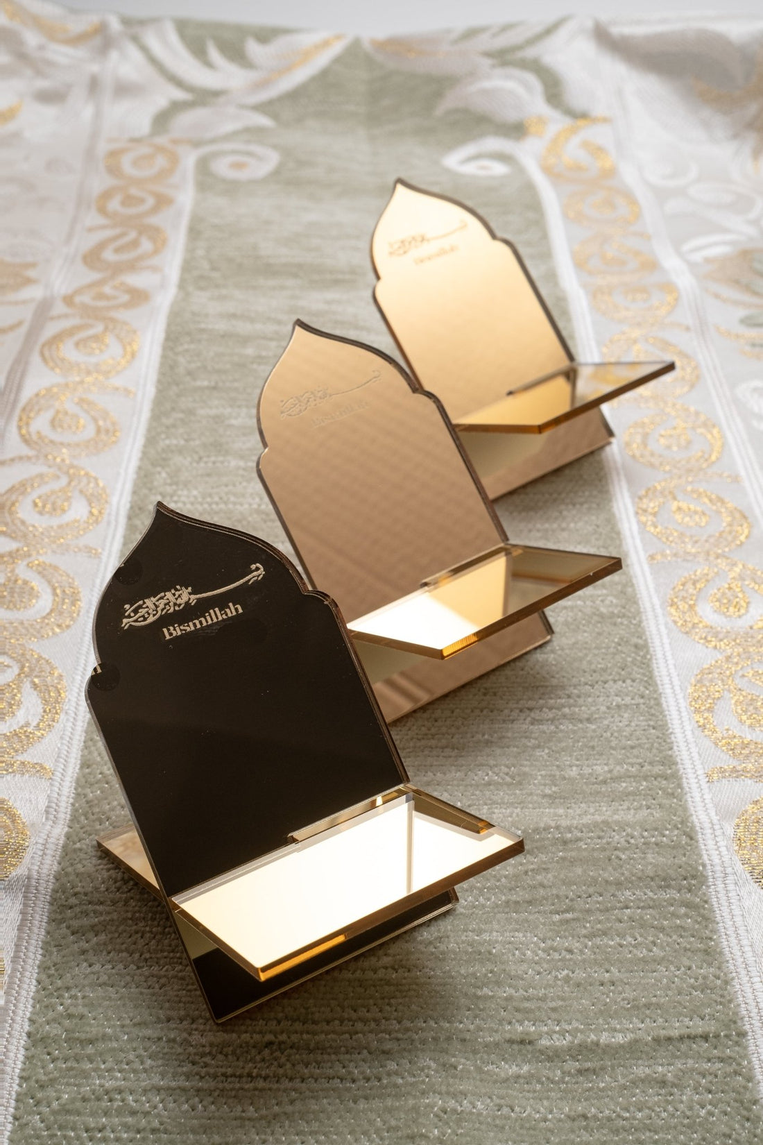 Bismillah Acrylic Date Holder – Minimal Islamic Table Accent for Ramadan & Eid - The Art of Deen