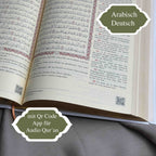 Dunkelbeige Quran Deutsch Arabisch – Extra Dicke Bubenheim Edition, QR - Code, Frank Bubenheim