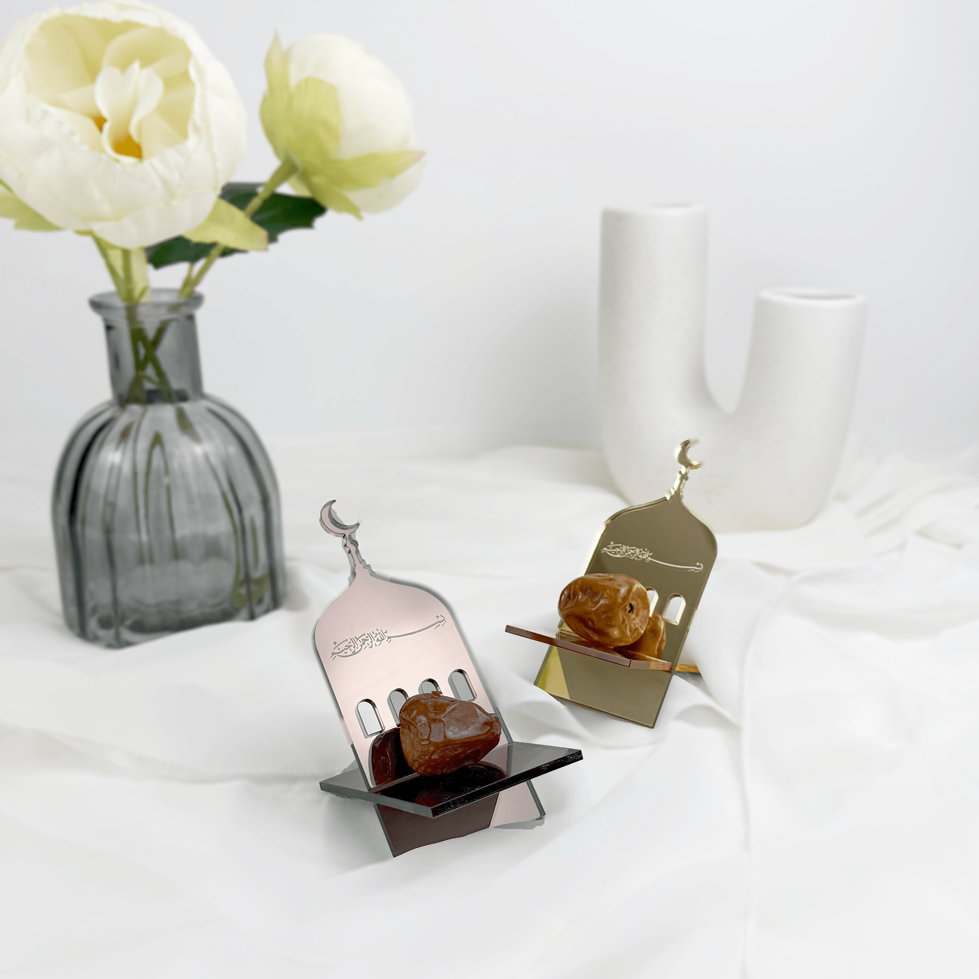 Elegant Date Holder Set of 6 – Perfect for Everyday Dining & Special Occasions, Ramadan, Eid! - The Art of Deen