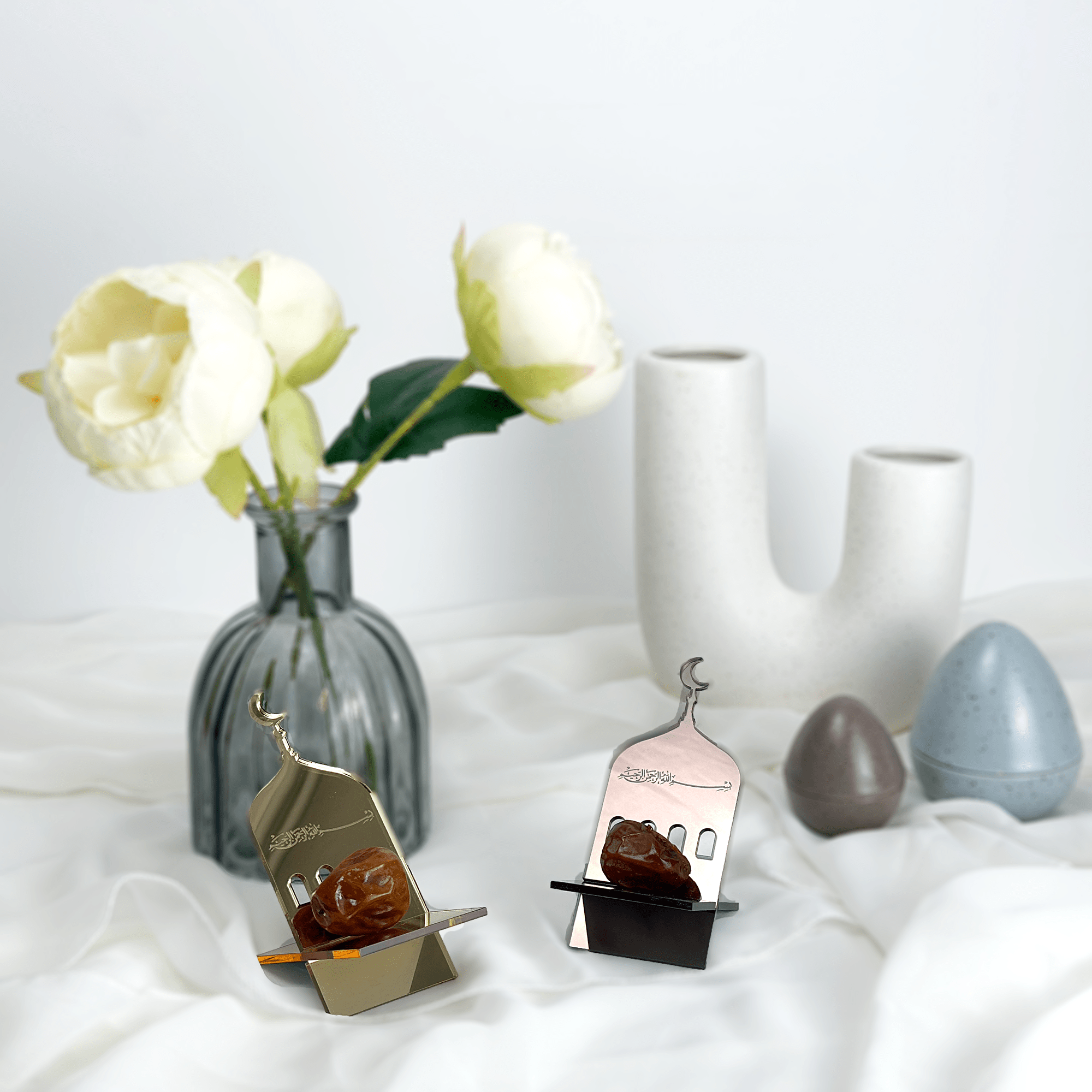 Elegant Date Holder Set of 6 – Perfect for Everyday Dining & Special Occasions, Ramadan, Eid! - The Art of Deen