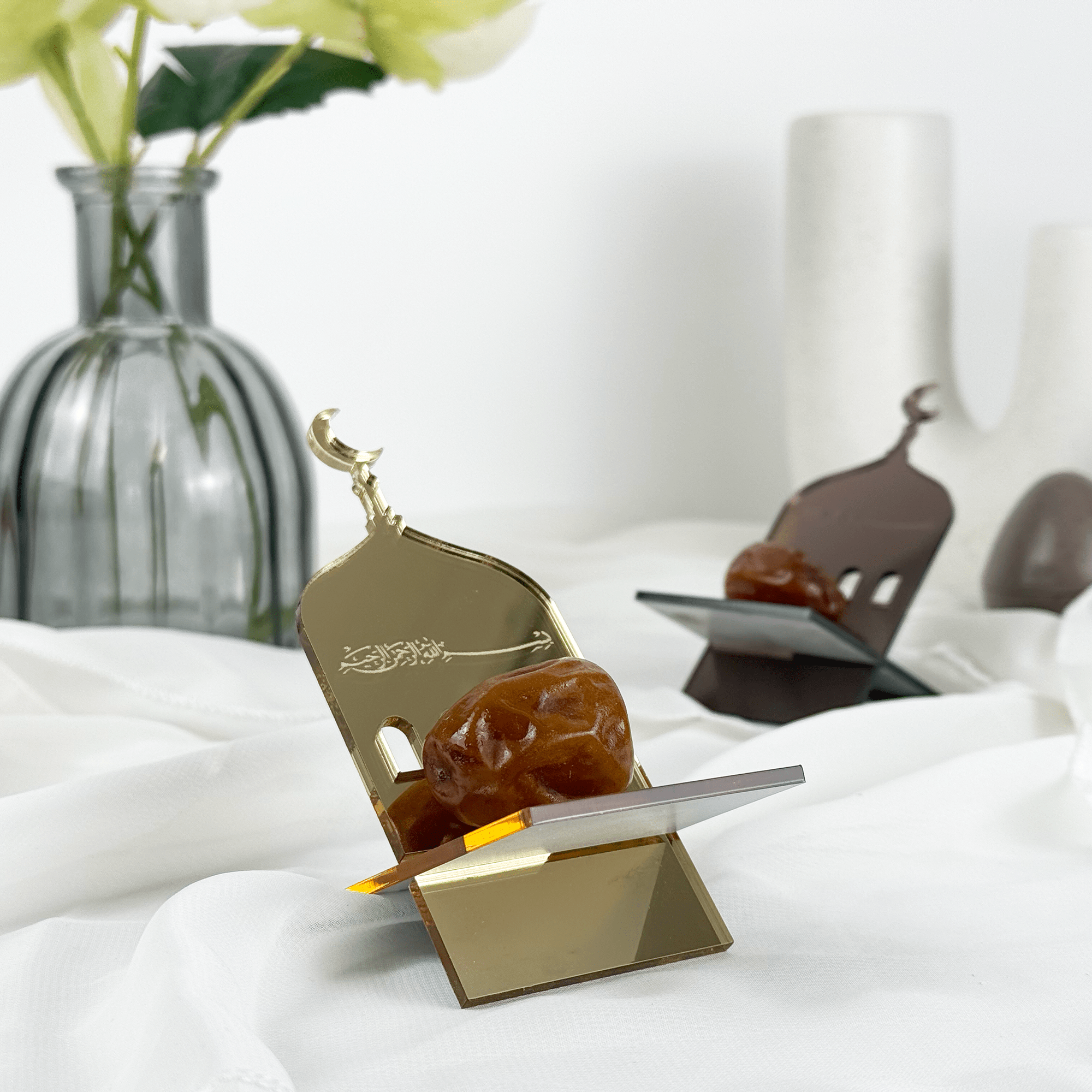 Elegant Date Holder Set of 6 – Perfect for Everyday Dining & Special Occasions, Ramadan, Eid! - The Art of Deen