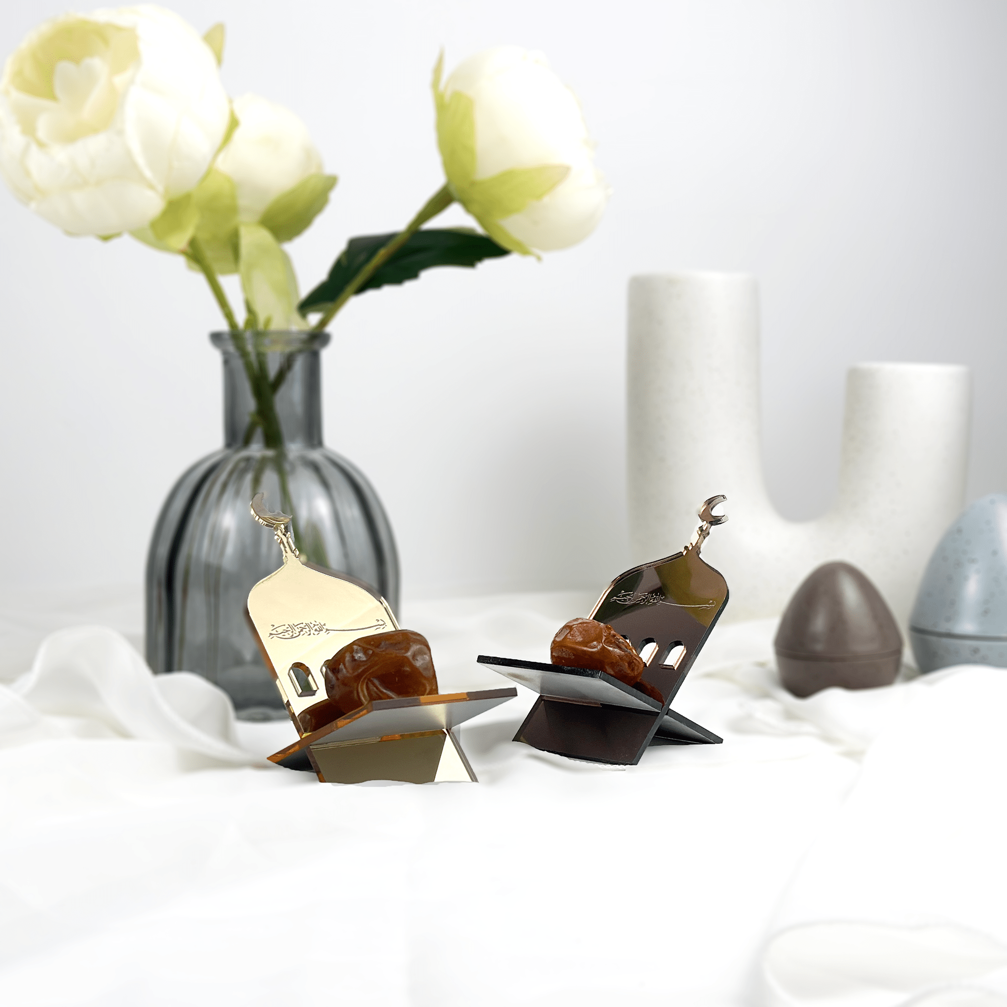 Elegant Date Holder Set of 6 – Perfect for Everyday Dining & Special Occasions, Ramadan, Eid! - The Art of Deen