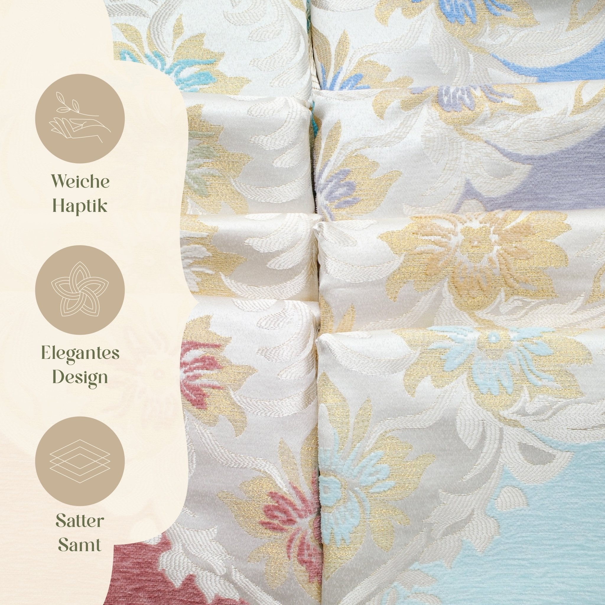 Gory Majestic Bloom Prayer Mat | Jacquard - Woven Soft Acrylic Blend | Elegant Floral Arch Design - The Art of Deen