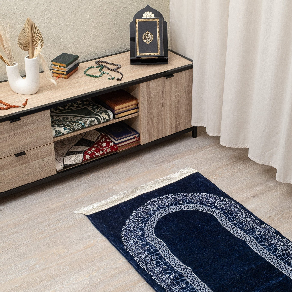 Luxury Prayer Rug | Lightly Padded Premium Mat | The Art of Deen