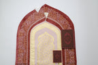 Mihrab Prayer Rug with Light Padding – Luxury Silk - Look Islamic Prayer Mat - The Art of Deen