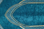Mihrab Prayer Rug with Light Padding – Luxury Silk - Look Islamic Prayer Mat - The Art of Deen
