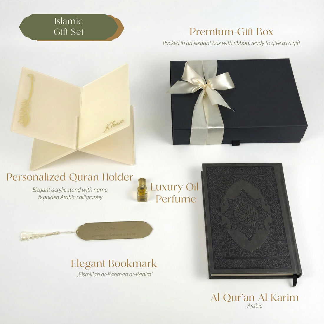 Oud Islamisc Giftbox – Quran Arabic, Perfect for gifting in Ramadan, Eid, Nikah & Wedding - The Art of Deen