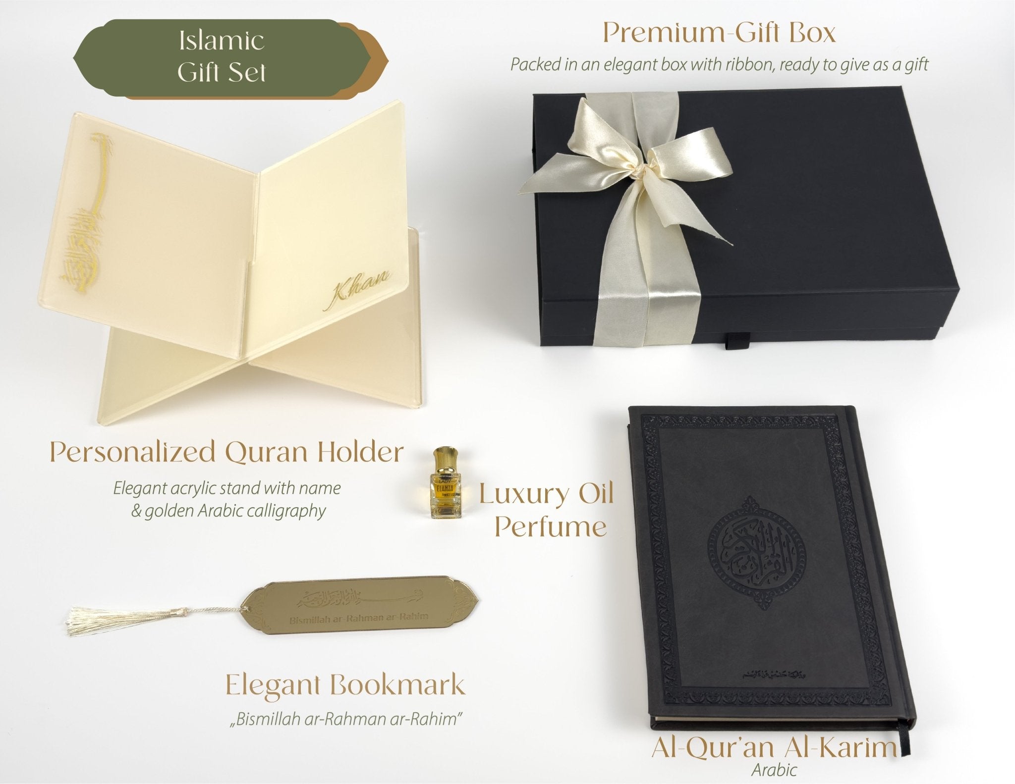 Oud Islamisc Giftbox – Quran Arabic, Perfect for gifting in Ramadan, Eid, Nikah & Wedding - The Art of Deen