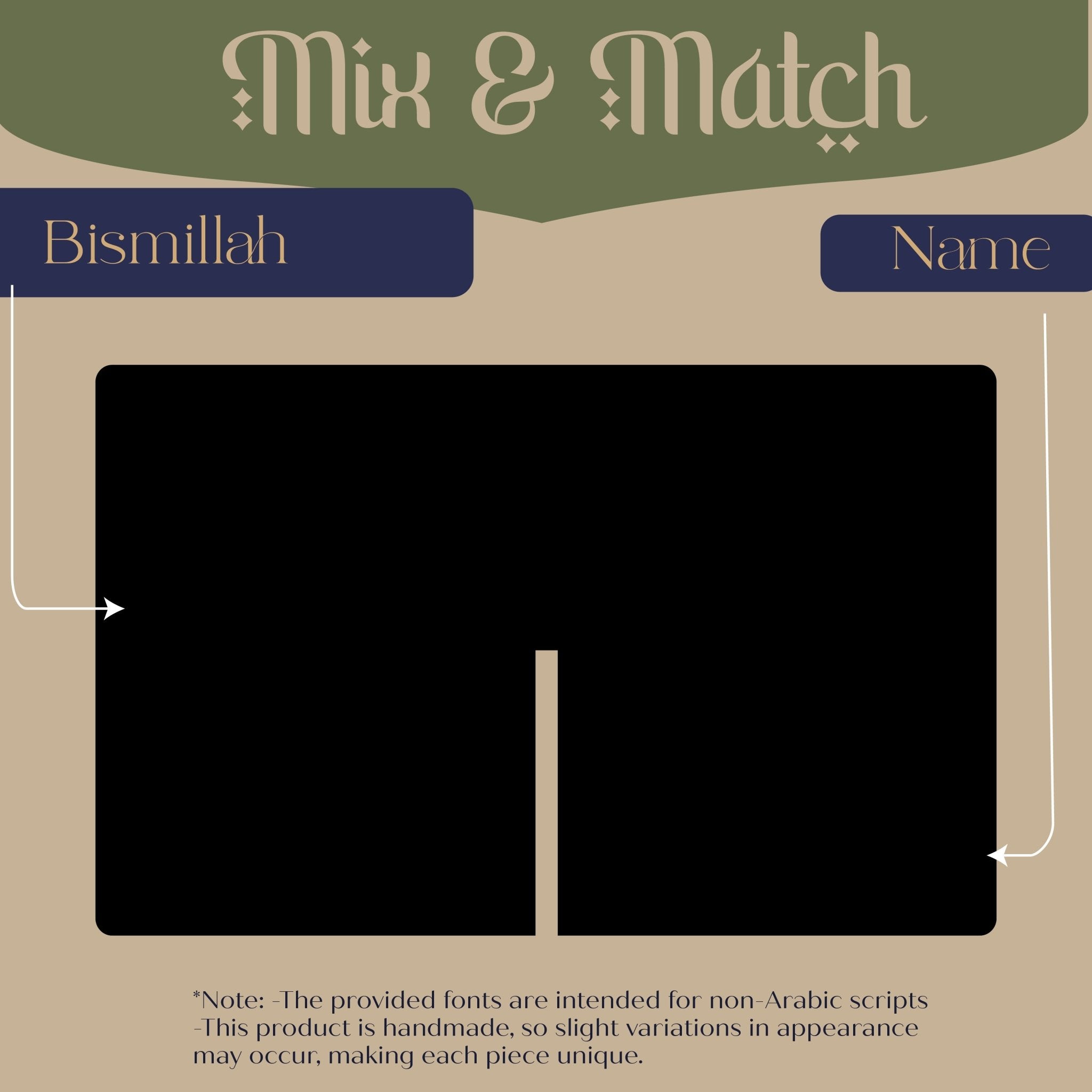 Personalized Black Quran Holder – A Thoughtful Gift for Any Islamic Event | Ramadan, Eid, Umrah, Hajj, Muslim Wedding Gift - The Art of Deen