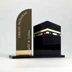 Personalized Umrah Mubarak Gift | Custom Acrylic Kaaba Decor | Mecca Pilgrimage Souvenir with Name | Islamic Home Decor | Hajj & Umrah - The Art of Deen