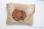 Pocket - Size Travel Qur’an – Arabic Uthmani Script | Leather - Feel Embossed Cover (5×8 cm) - The Art of Deen