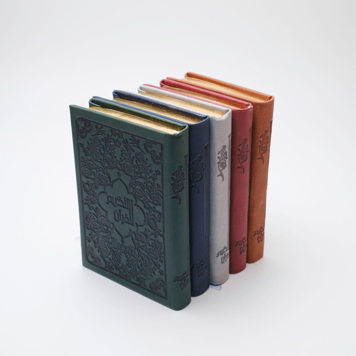 Pocket - Size Travel Qur’an – Arabic Uthmani Script | Leather - Feel Embossed Cover (5×8 cm) - The Art of Deen