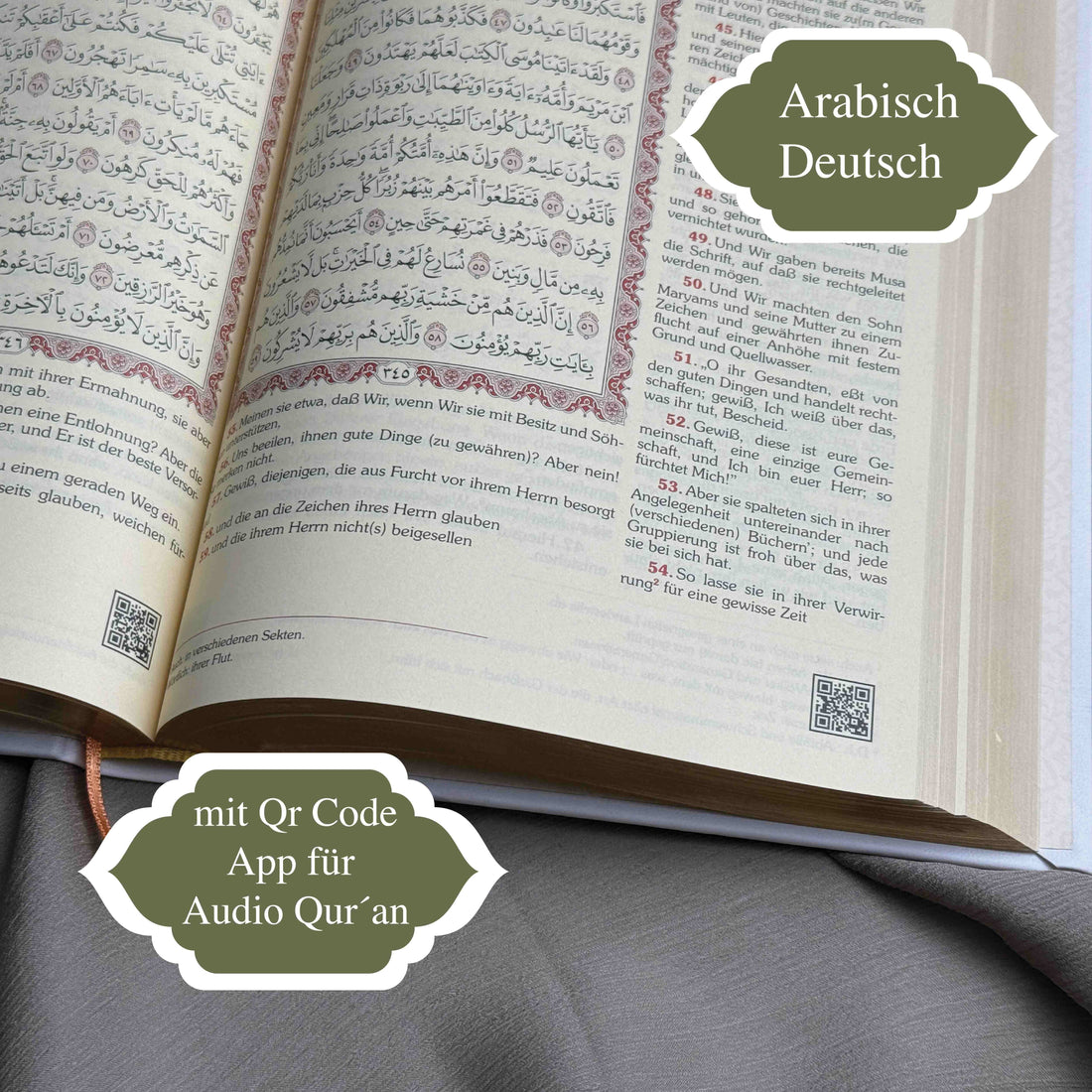 quran mit Qr Code App mit Audio
