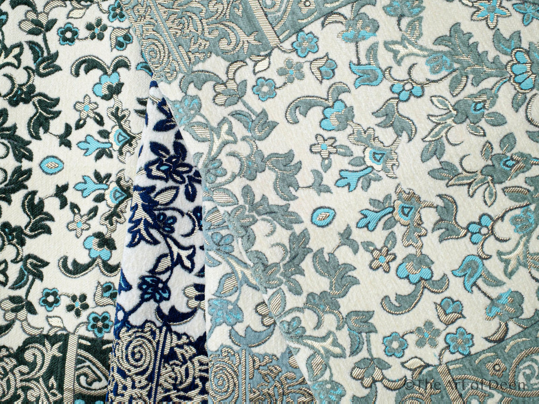 Rauda Premium Heavy Prayer Mat | High - Density Floral Sejadah | Ultra - Soft Velvet Feel - The Art of Deen