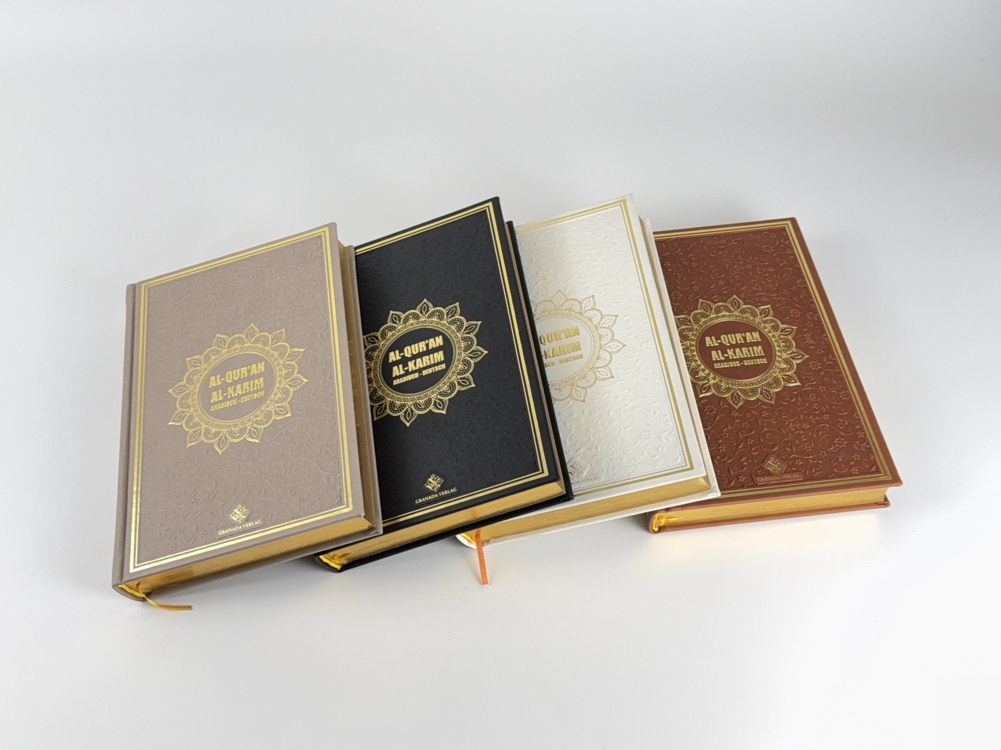 Terrakotta Quran Deutsch Arabisch – Extra Dicke Bubenheim Edition, QR - Code, Frank Bubenheim | Hardcover, Goldschnitt & Prägung - The Art of Deen