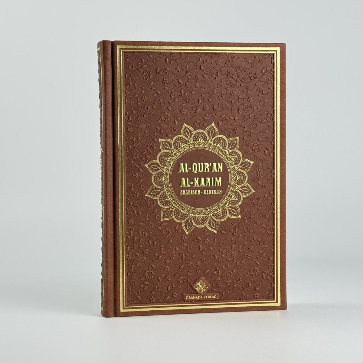Terrakotta Quran Deutsch Arabisch – Extra Dicke Bubenheim Edition, QR - Code, Frank Bubenheim | Hardcover, Goldschnitt & Prägung - The Art of Deen