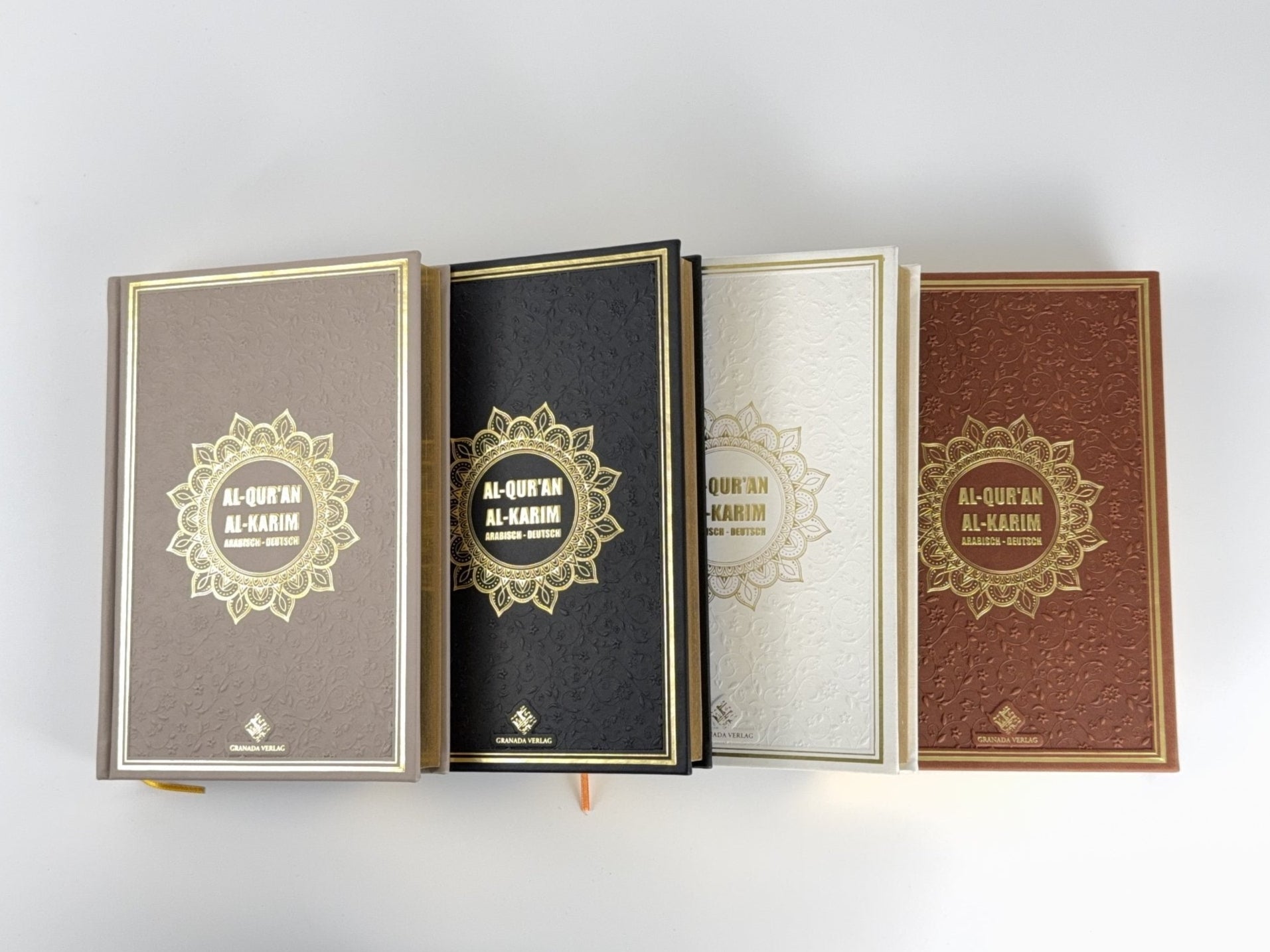 Terrakotta Quran Deutsch Arabisch – Extra Dicke Bubenheim Edition, QR - Code, Frank Bubenheim | Hardcover, Goldschnitt & Prägung - The Art of Deen