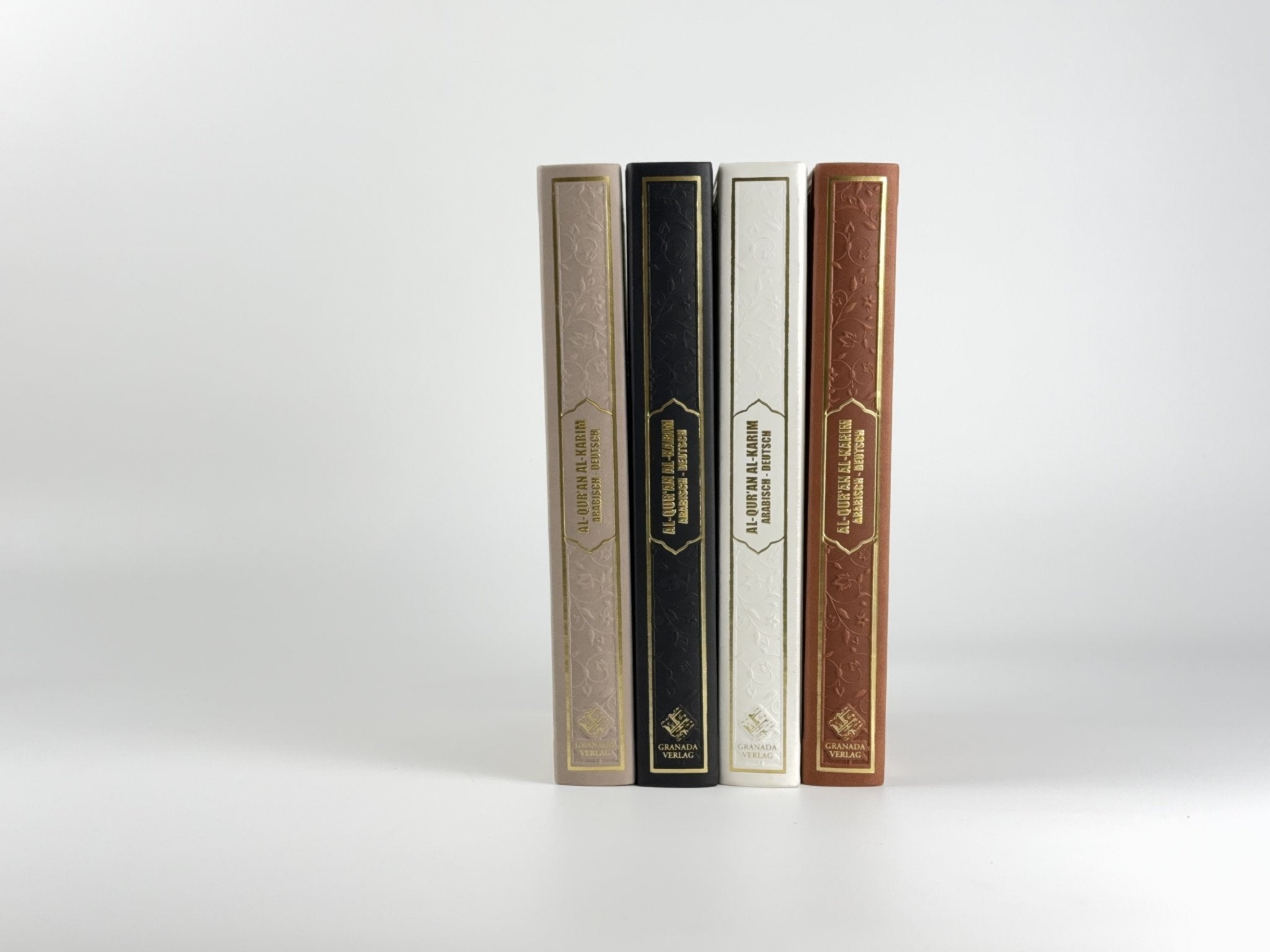 Terrakotta Quran Deutsch Arabisch – Extra Dicke Bubenheim Edition, QR - Code, Frank Bubenheim | Hardcover, Goldschnitt & Prägung - The Art of Deen