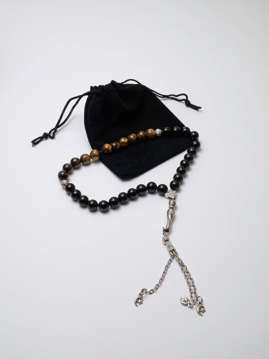 Tiger Eye Tasbih – 33 Beads | Natural Stone • Premium Dhikr Prayer Beads - The Art of Deen