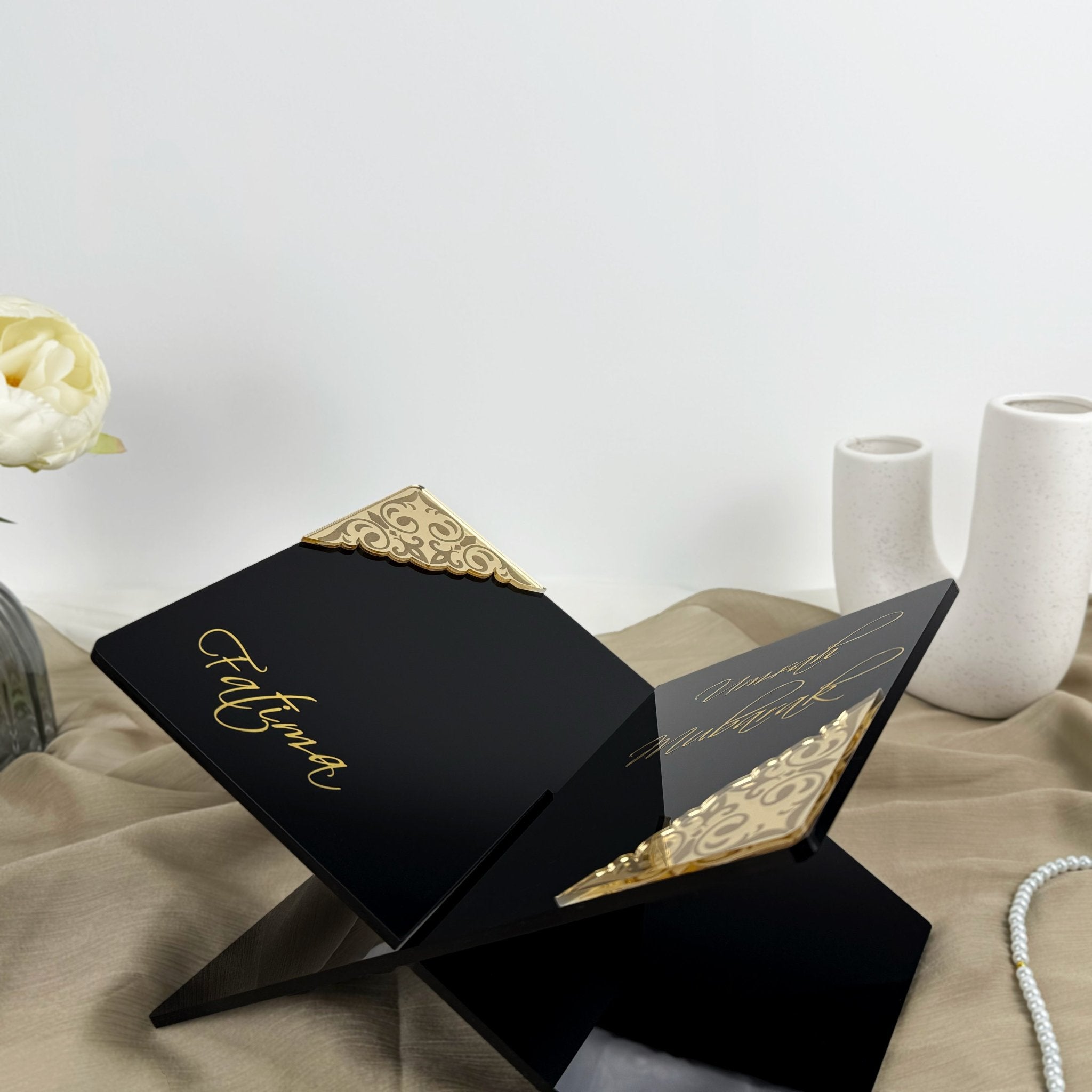 Umrah Mubarak Geschenk Koran Halter - The Art of Deen