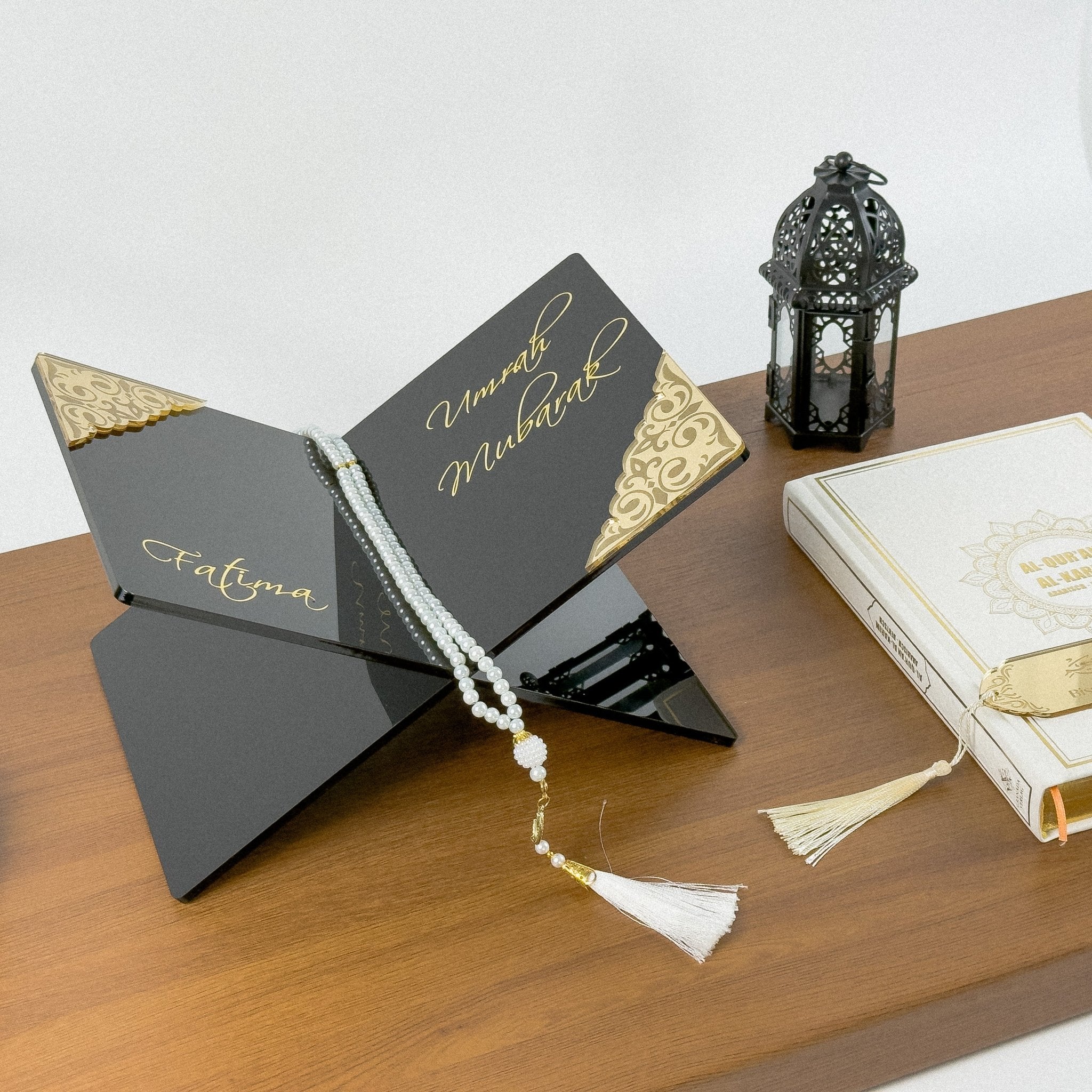 Umrah Mubarak Geschenk Koran Halter - The Art of Deen