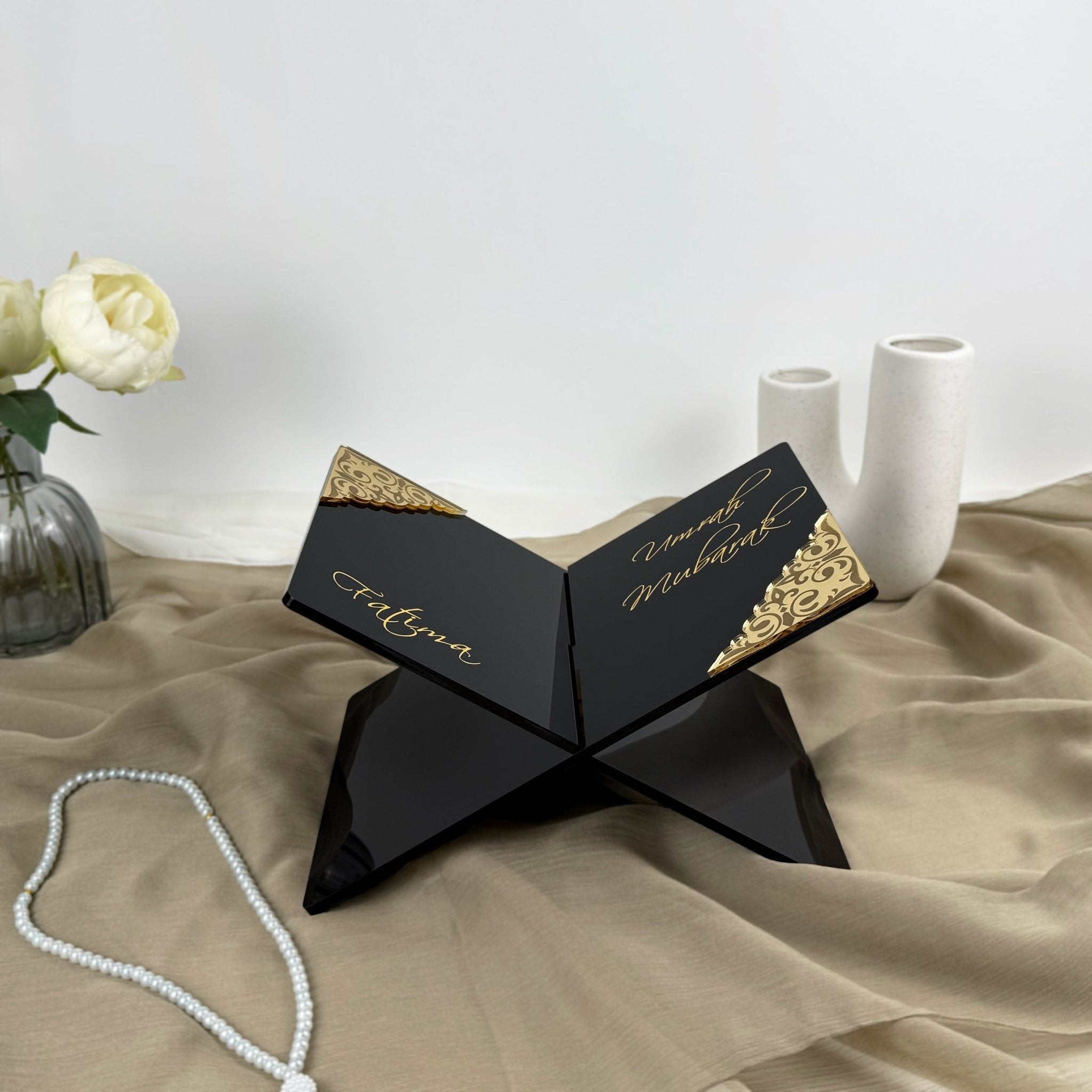 Umrah Mubarak Geschenk Koran Halter - The Art of Deen